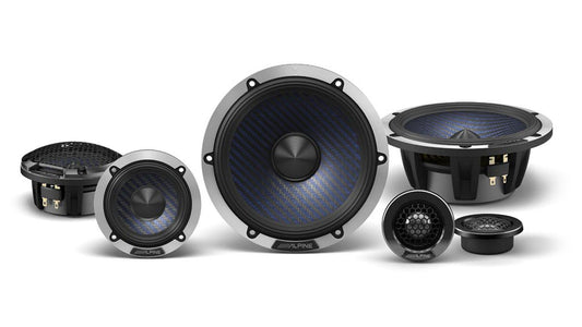 ALPINE Digital Precision DP-Series 6.5″ and 3.5″ Component 3-Way Speaker System DP-653