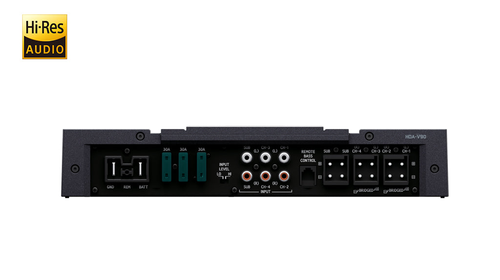 Alpine HDA-V90 Status Hi-Res Audio 5 Channel Amplifier