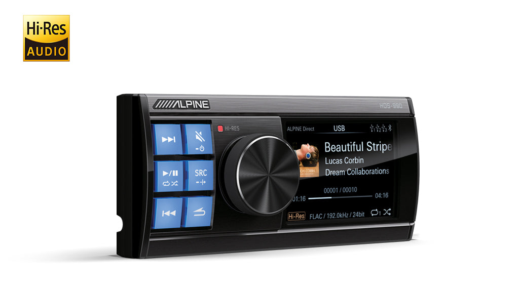 Alpine HDS-990 Hi-Res Media Player