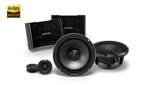 Alpine HDZ-65CS 6.5" Hi-Res Status Component Set