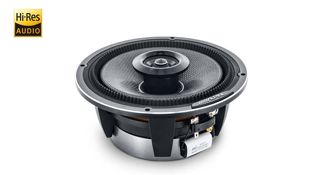 Alpine HDZ-65 6.5" Hi-Res Coaxial Speakers