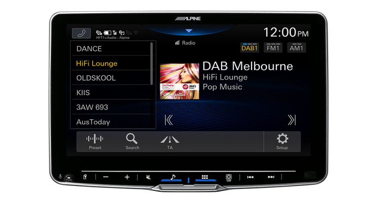 Alpine  iLX-F509A 9" Halo Audio Receiver