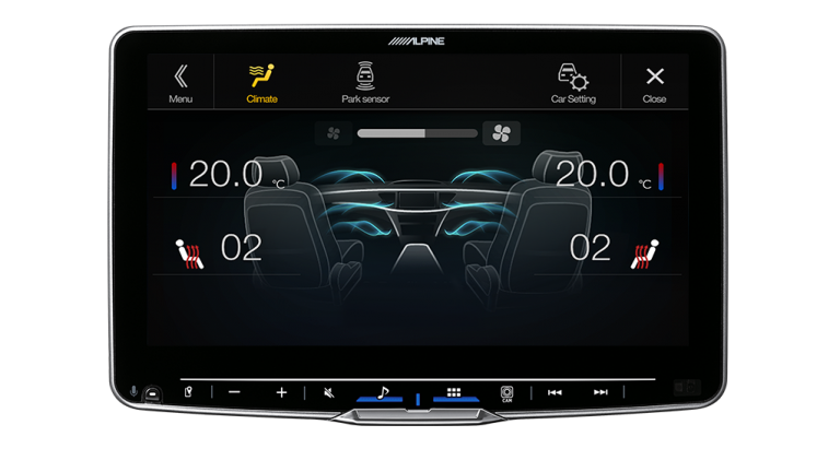 Alpine  iLX-F509A 9" Halo Audio Receiver