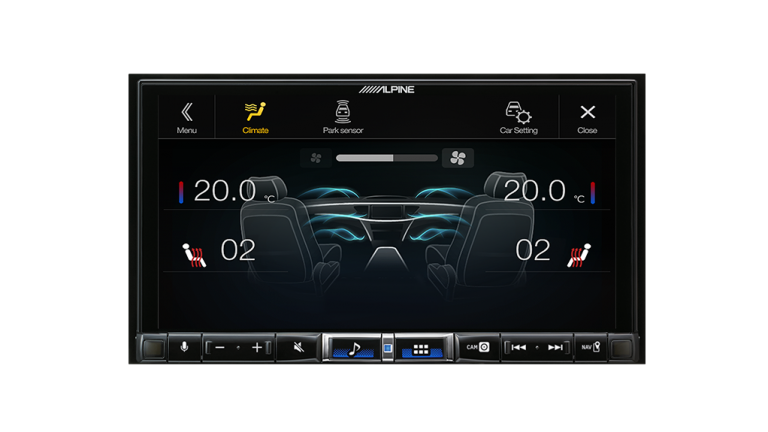 Alpine iLX-507 7" Digital Multimedia Receiver