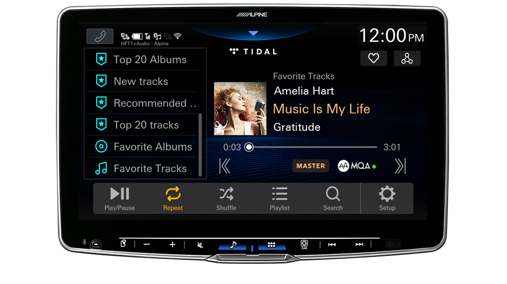 Alpine iLX-F511A 11" Hi-Res Audio Receiver