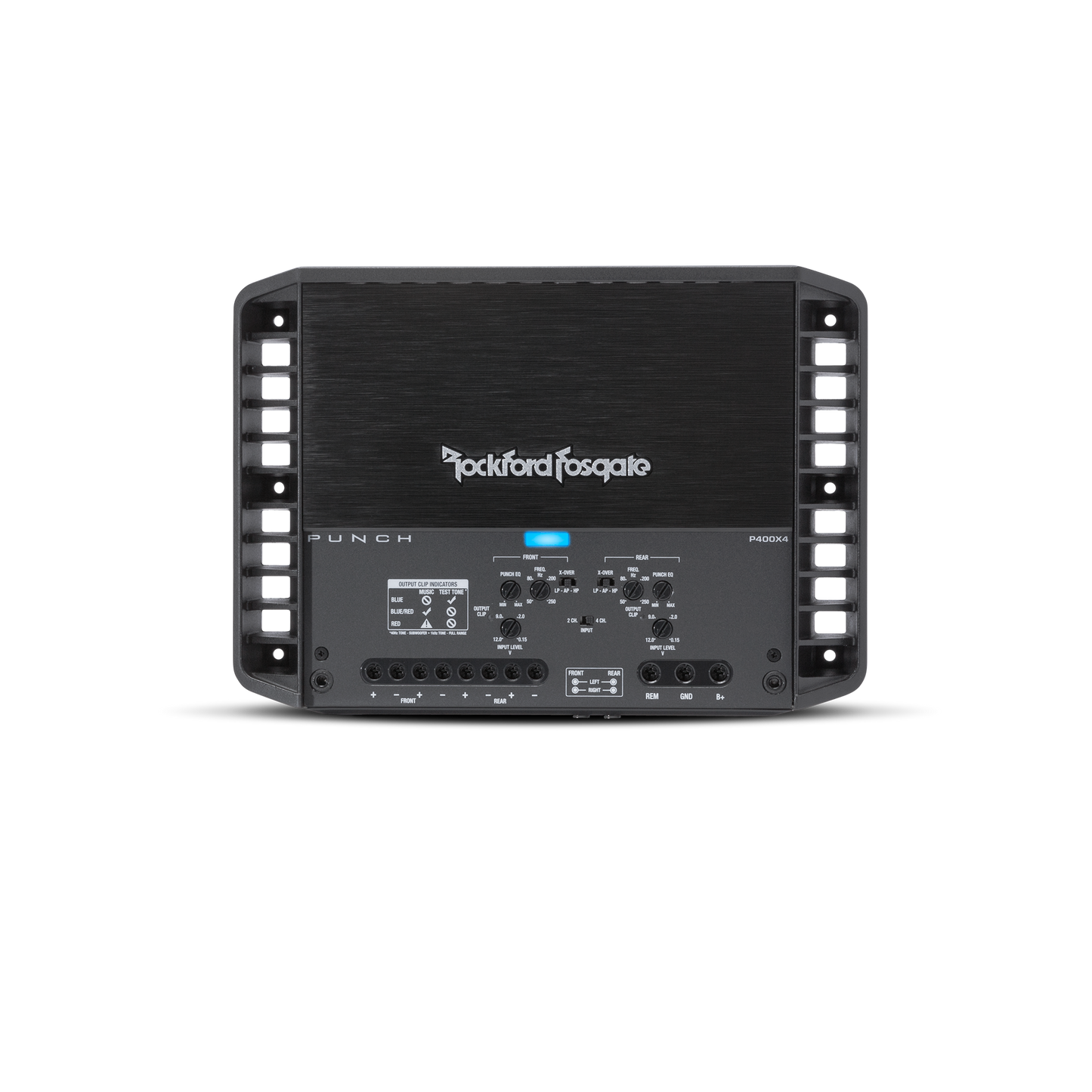 Rockford Fosgate  Punch 400 Watt 4-Channel Amplifier - P400X4